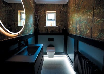 Leonide Interiors Cloakroom Bathroom Full House Project Edwinstowe