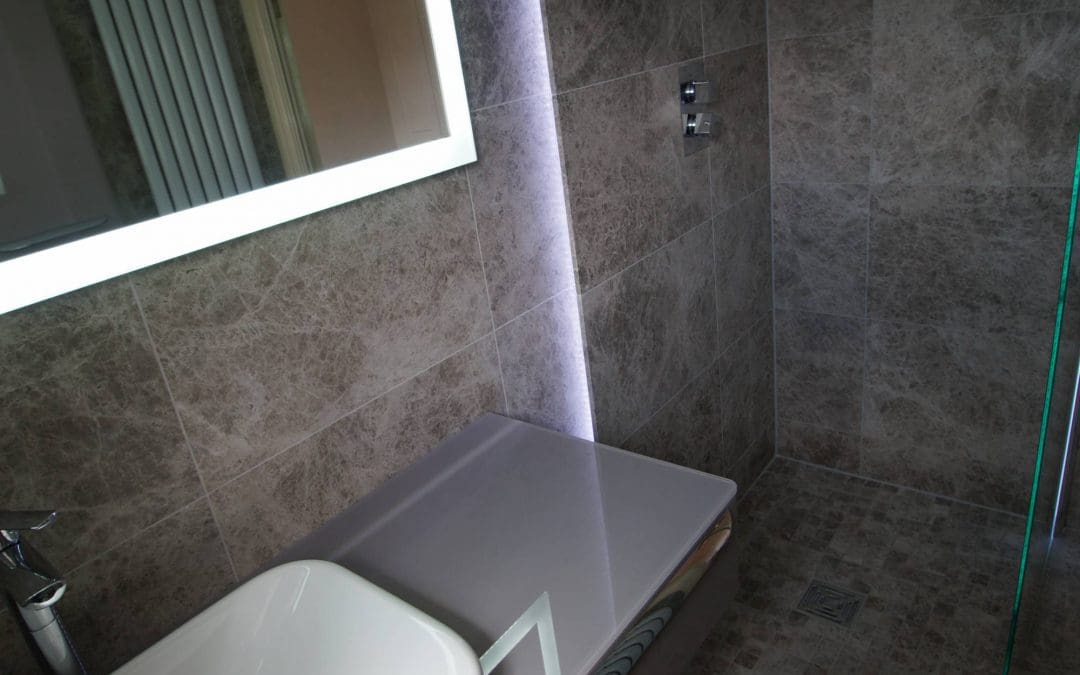 Taupe Bathroom