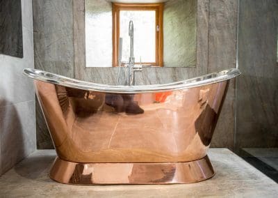 Slate Veneer With Blended Copper And Nickel