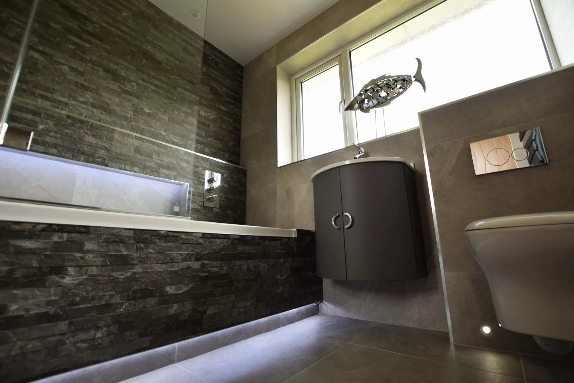 French Stone Bathroom