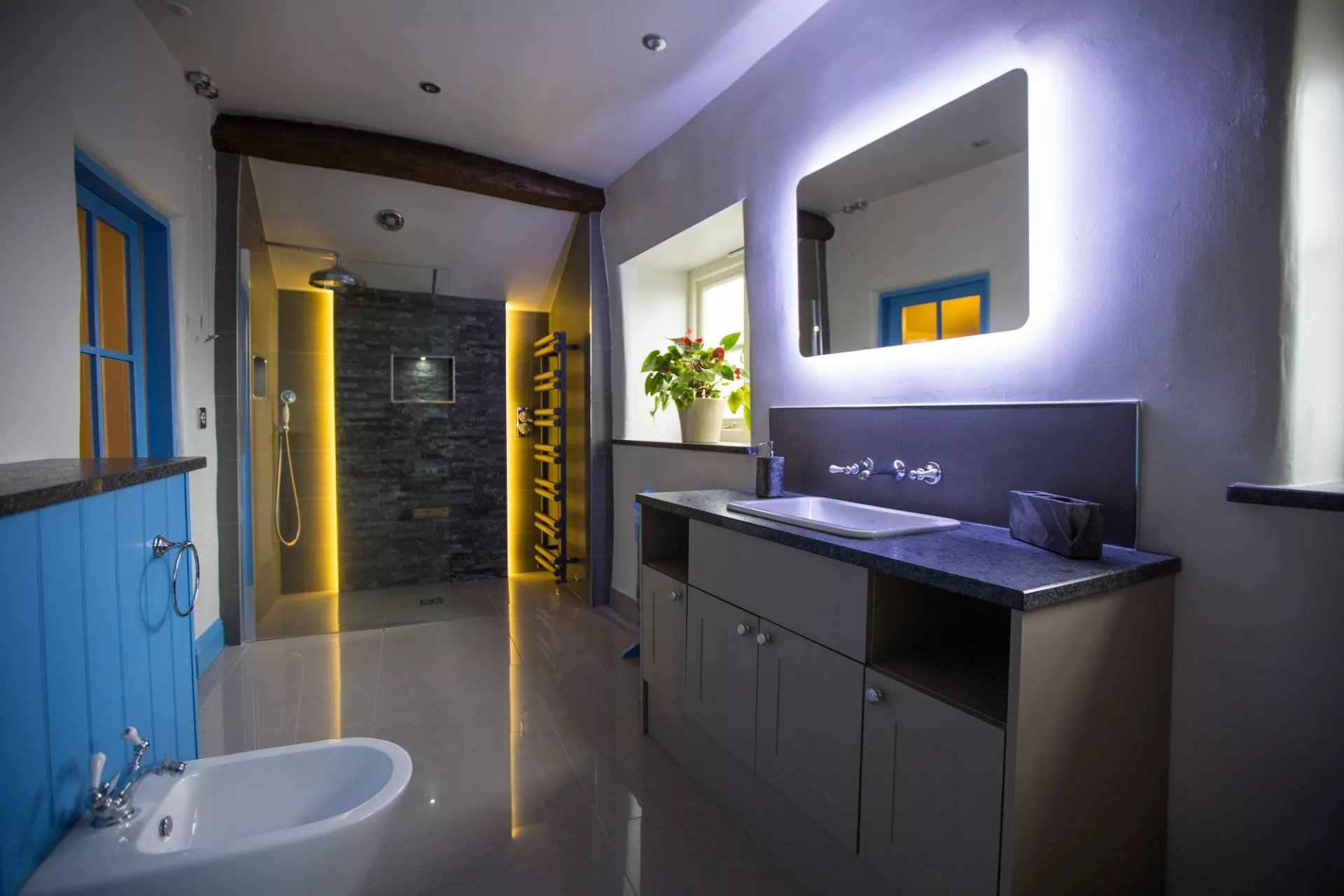 Bathroom design with a traditional twist