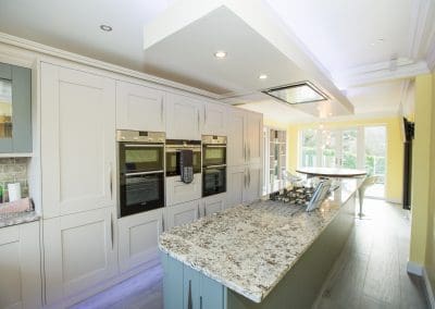 Greys Wood Grain Shaker Kitchen