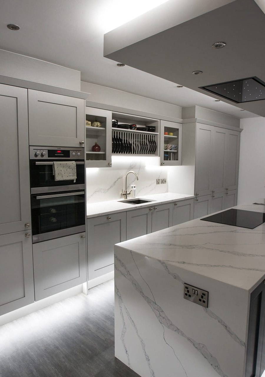 Leonide Interiors Kitchen Design Arctic Lights