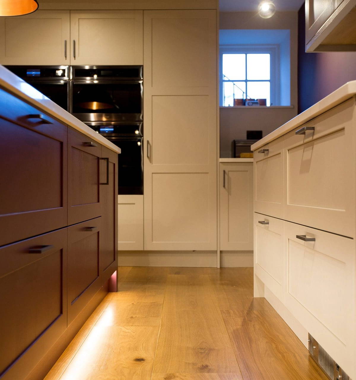 Leonide Interiors Kitchen Design Cherry Cask