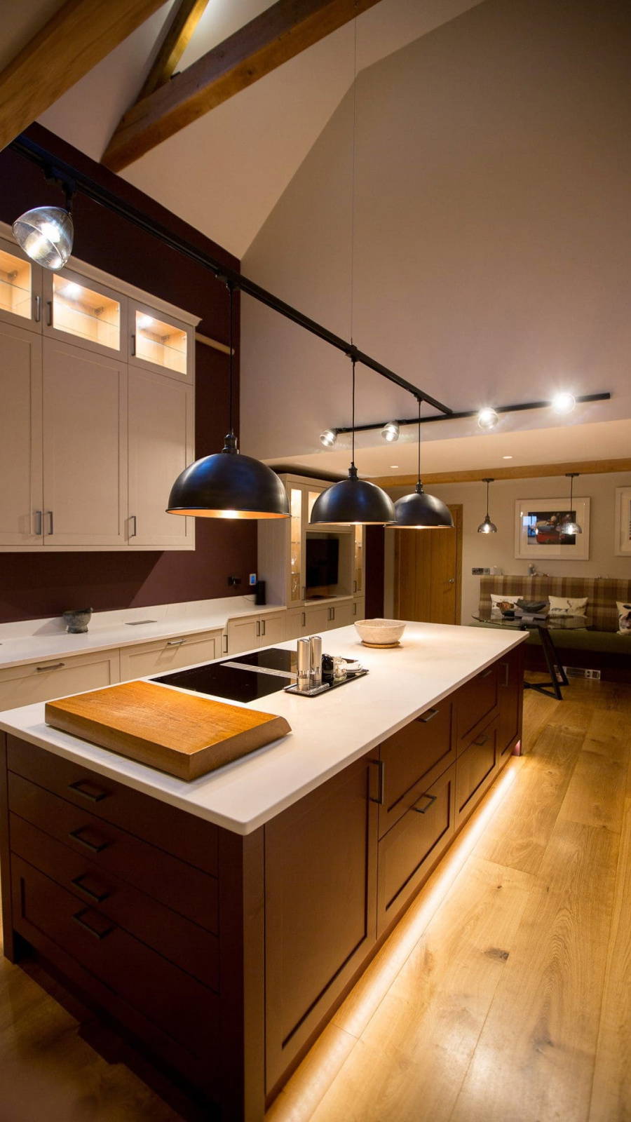 Leonide Interiors Kitchen Design Cherry Cask