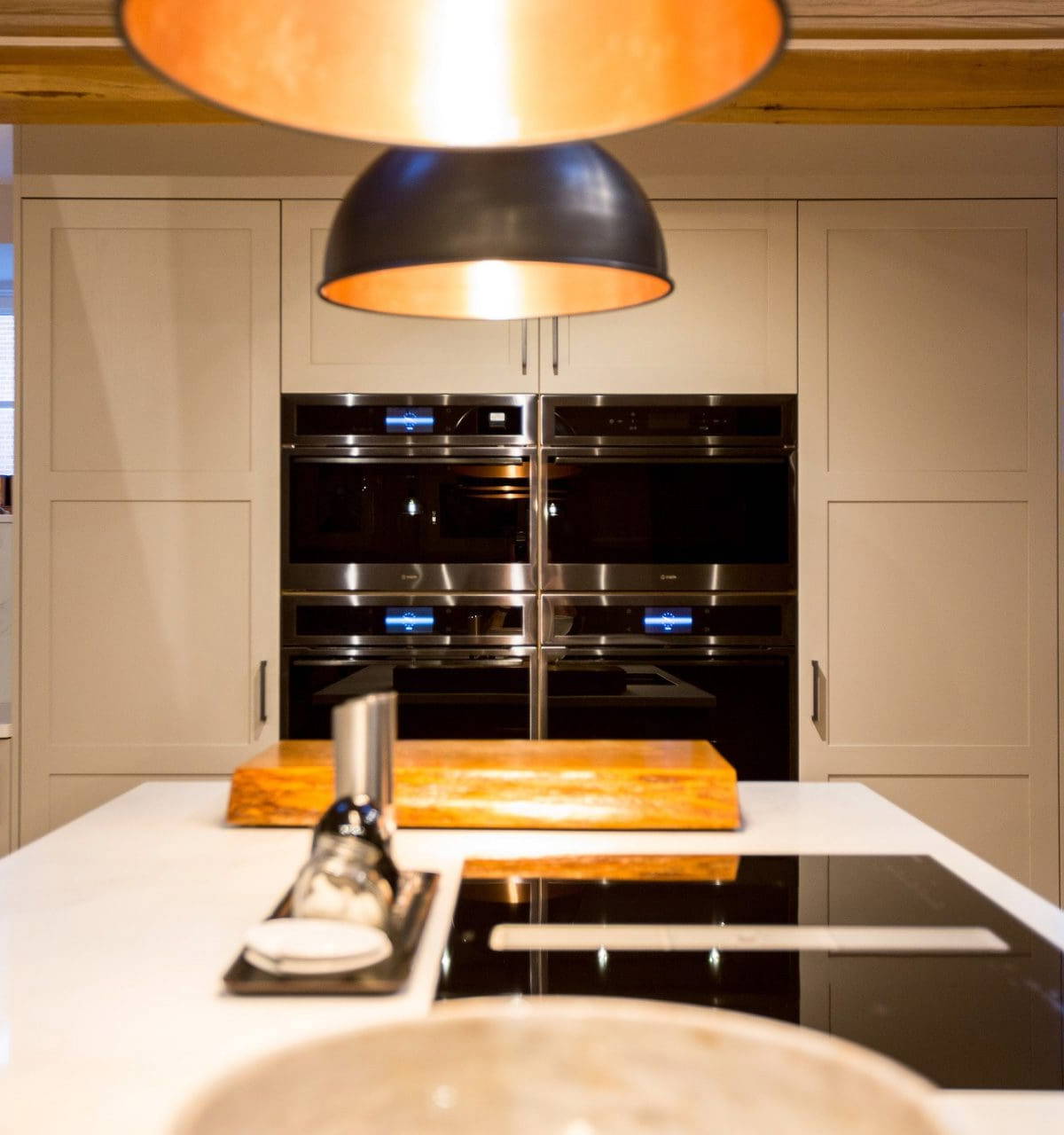 Leonide Interiors Kitchen Design Cherry Cask