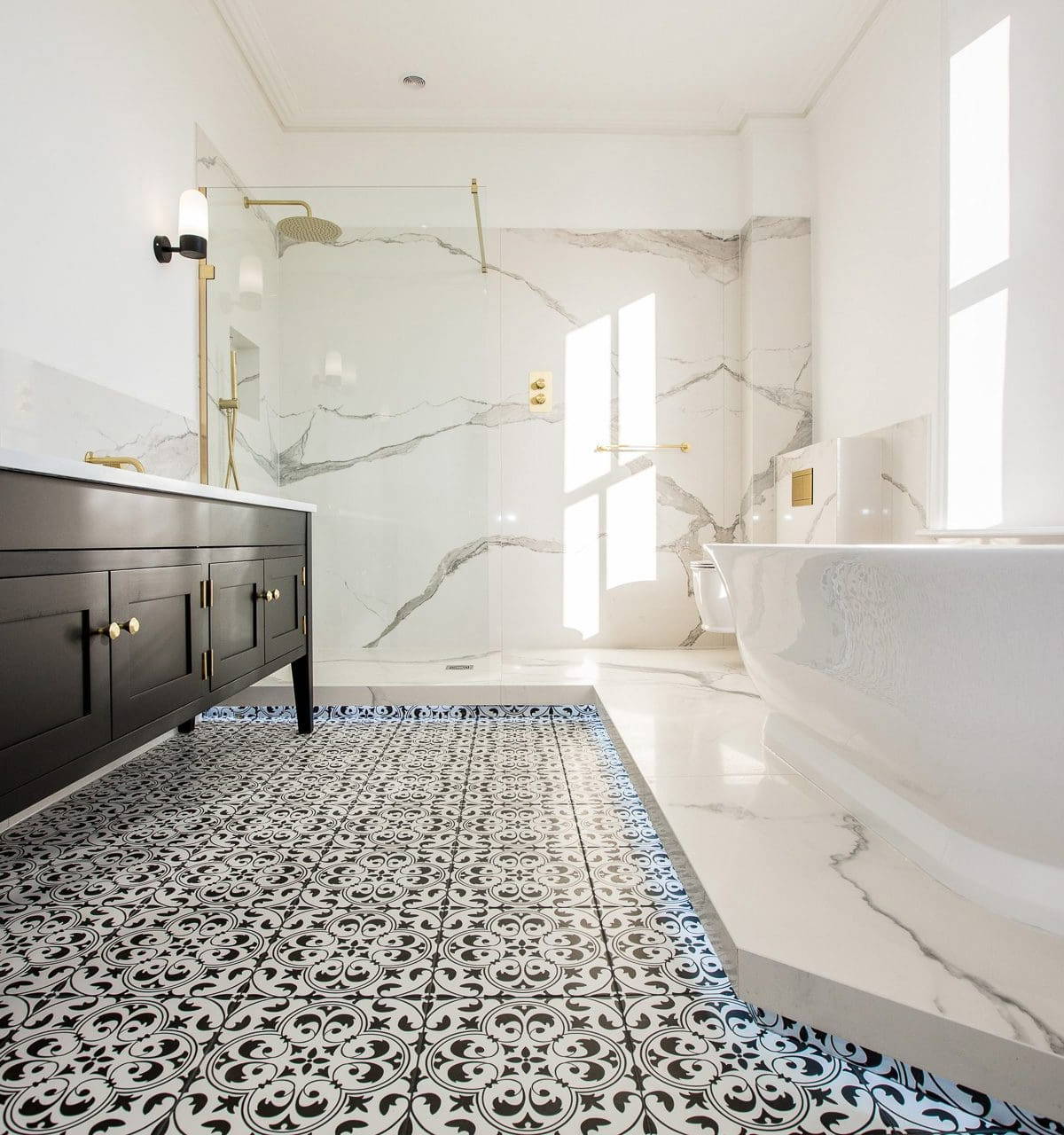 Leonide Interiors Bathroom Design Serenity