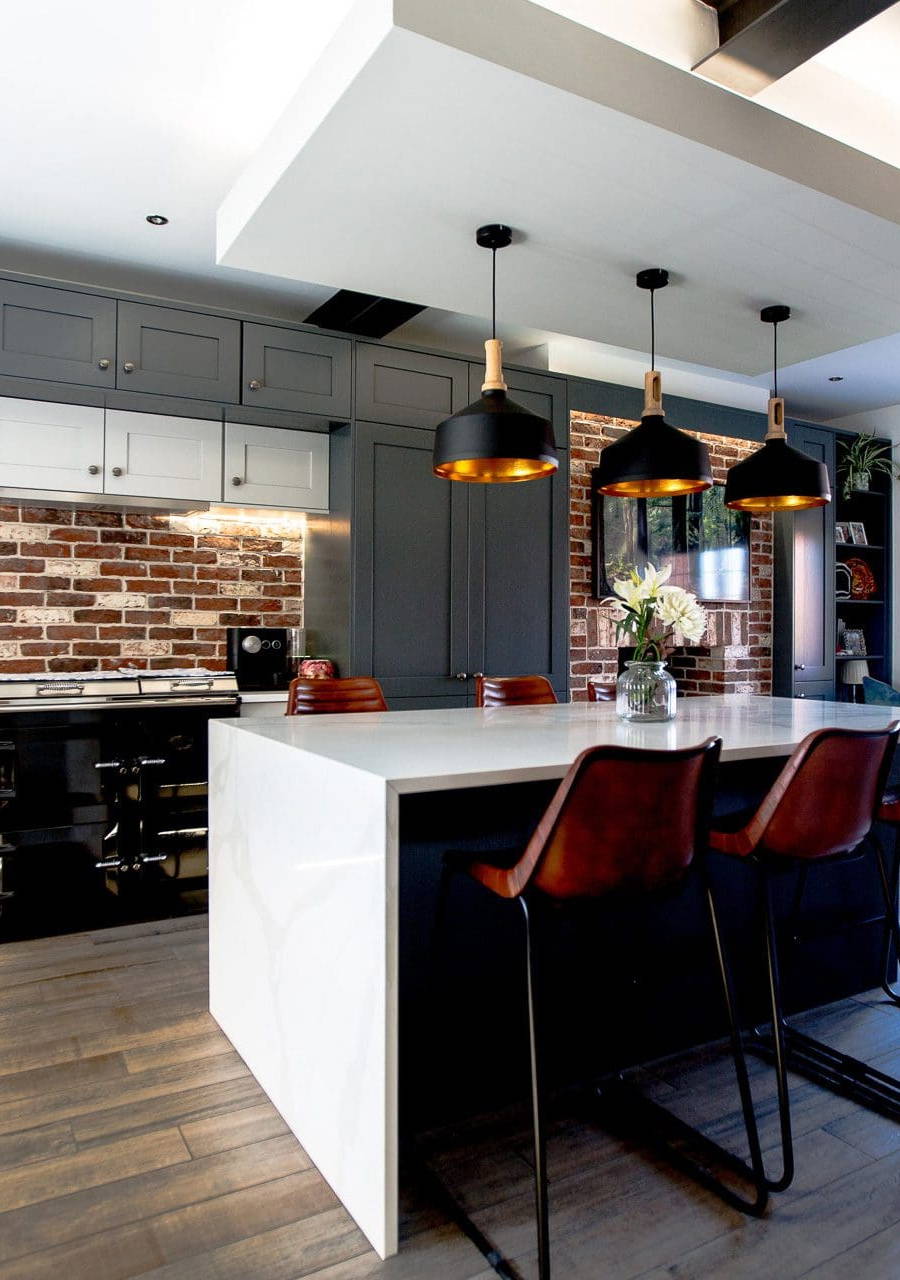 Leonide Interiors Kitchen Design Urban Steel