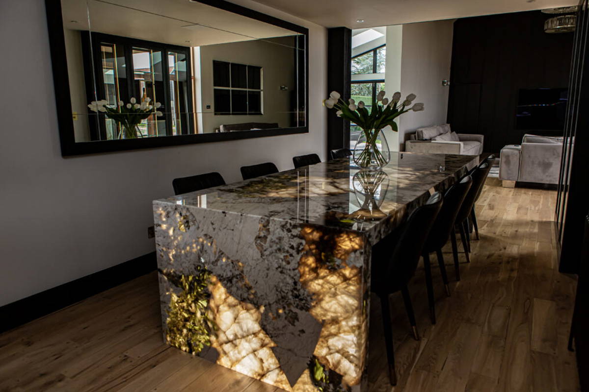 Designer large format tiles