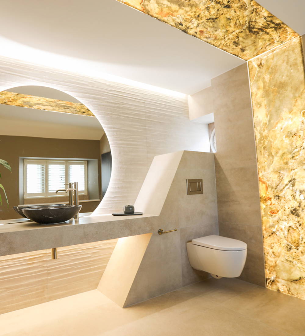 Leonide Interiors bathroom - Magma