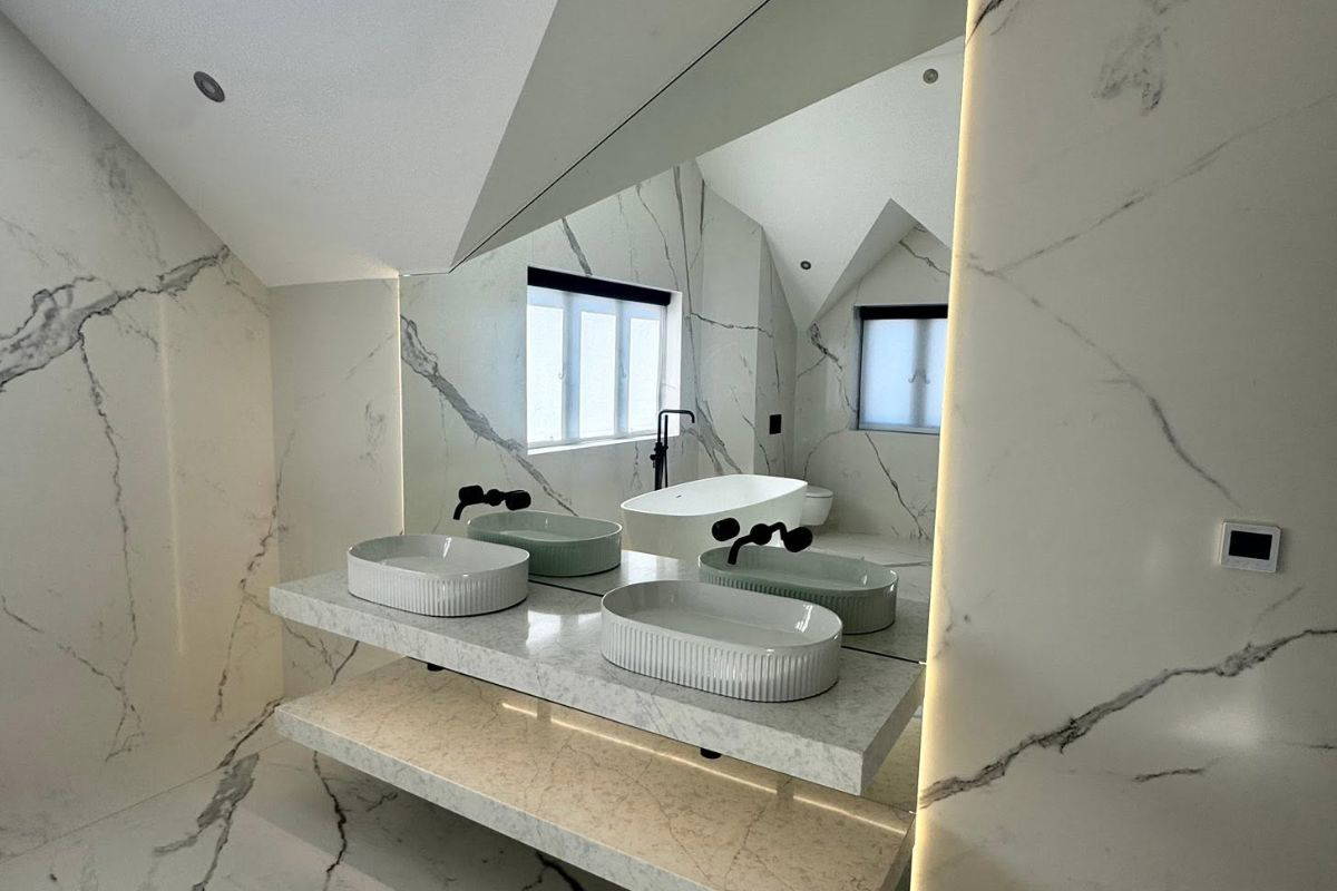Completely bespoke bathrooms